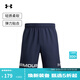 安德瑪（Under Armour）春夏Graphic男子印花訓練運動(dòng)短褲6007561 藏藍色410 L