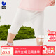 迷你巴拉巴拉【莫代爾打底褲】女童褲子寶寶親膚高彈柔軟透氣長(cháng)褲 本白10101 100