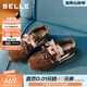 百麗（Belle）孫樂(lè )言推薦樹(shù)莓糖德訓鞋女2026春新款紅色運動(dòng)休閑鞋F1P1DAM6預售 棕色 37
