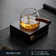 豐陶張生 創(chuàng)意中式復古竹制溫茶爐蠟燭加熱底座陶瓷功夫茶具茶壺溫茶器 竹制溫茶爐-溫舍+圓肚側把公道杯