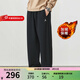 耐克Jordan加絨男褲 Nike2025冬季新款直筒寬松休閑褲抓絨長(cháng)褲運動(dòng)褲 IB7239-010 XL