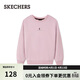 斯凱奇（Skechers）女士加絨套頭衛衣寬松顯瘦長(cháng)袖T恤衫L425W011