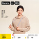 蕉內【劉浩存同款】非常503Relax女士連帽四季衛衣舒適顯瘦透氣運動(dòng) 【劉浩存同款】杏卡其 M