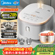 美的（Midea）電飯煲 0涂層電飯鍋4升 316L不銹鋼內膽3-4人家用多功能無(wú)涂層微壓智能預約MB-RE476S