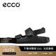 愛(ài)步（ECCO）涼鞋男 復古男士運動(dòng)涼鞋夏天勃肯沙灘休閑鞋男皮涼鞋 科摩500944 黑色50094401001 43