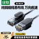 綠聯(lián)超六類(lèi)網(wǎng)線(xiàn)細線(xiàn) CAT6A純銅萬(wàn)兆成品跳線(xiàn) 家用電腦路由器光貓網(wǎng)絡(luò )連接線(xiàn) 兼容千兆百兆寬帶2米70334