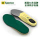 Spenco鞋墊男女登山徒步羽毛球久站勞?；@球減震足弓支撐抗菌吸汗鞋墊 3碼 內長(cháng)275mm（適用41-43碼）