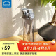 樂(lè )扣樂(lè )扣（LOCK&LOCK）人魚(yú)線(xiàn)塑料運動(dòng)水杯夏天便攜水壺帶刻度提手男女水杯子700ML灰色