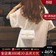 CALWAN KEODH包包新款2026包包女包斜挎真皮高級感小眾生日禮物送女友老婆 【米白】輕奢時(shí)尚百搭鏈條包實(shí)用走心女生閨蜜