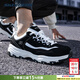斯凱奇（Skechers）男鞋女鞋 25冬季新款時(shí)尚潮流熊貓鞋情侶運動(dòng)鞋休閑鞋厚底老爹鞋 情侶/簡(jiǎn)約款熊貓鞋 37碼以上建議拍小半碼 42 (男款)