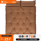 牧高笛（MOBIGARDEN）防潮墊 戶(hù)外露營(yíng)可拼接帶枕頭雙人自動(dòng)充氣墊 NX19663004 栗棕色