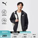 彪馬（PUMA）防風(fēng)拒水防曬UPF50+休閑外套男女情侶春季運動(dòng)夾克631785 黑色-01 L (180/100A)