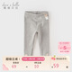 戴維貝拉女童打底褲春秋裝兒童洋氣褲子寶寶嬰兒休閑長(cháng)褲