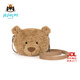 Jellycat巴塞羅熊挎包毛絨玩具兒童包包玩偶公仔送禮生日禮物 棕色 One Size