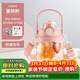 泰福高（TAFUCO）tritan大容量?jì)和募揪W(wǎng)紅學(xué)生大肚杯女生雙飲1L蜜桃粉T2835