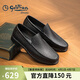 金利來(lái)（Goldlion）男鞋商務(wù)休閑鞋舒適輕質(zhì)透氣時(shí)尚皮鞋596830193ALB-黑色-41碼