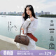 紐芝蘭（NUCELLE）飛馬保齡球法棍包2026新款輕奢小眾波士頓包單肩女士包包生日禮物