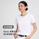 JD FASHION京東自營(yíng)50支液氨水光流行女士t恤圓領(lǐng)正肩短袖t恤服飾5折女裝