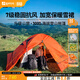 喜馬拉雅帳篷戶(hù)外野營(yíng)防雨冬季加厚露營(yíng)防寒過(guò)夜四季野營(yíng)裝備野外摩旅套裝 【三人推薦 雪群升級】山旅 暖橙