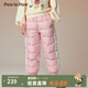 PawinPaw卡通小熊童裝秋冬男女童舒適防風(fēng)保暖羽絨褲 Pink粉紅色/25 130 cm