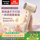 松下（Panasonic）空氣發(fā)梳負離子高速護發(fā)吹風(fēng)機家用低噪速干電吹風(fēng)送女生生日禮物奶茶色EH-WNE6M