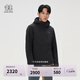 KOLON SPORT/可隆戶(hù)外沖鋒衣2級 男子透濕防風(fēng)耐磨2L防水夾克 LHJK6MNT01-BK 黑色 L 175/96A