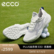 愛(ài)步（ECCO）BIOM球鞋 GOLG男鞋網(wǎng)面透氣休閑運動(dòng) 高爾夫138004 白色/藍色13800461109 41