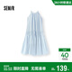 森馬（Semir）連衣裙女海邊度假掛脖兩穿長(cháng)裙2025夏季蝴蝶結初戀裙109325114011