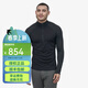 巴塔哥尼亞（Patagonia）男士C3 Zip-Neck 戶(hù)外功能內衣速干保暖內衣上裝44447 BLK黑色 M