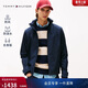 Tommy Hilfiger【防風(fēng)防潑水】秋冬男裝休閑運動(dòng)輕薄可收納帽教練夾克外套