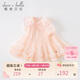 戴維貝拉（DAVE＆BELLA）兒童裙子夏裝女童網(wǎng)紗連衣裙寶寶蓬蓬裙公主裙