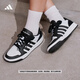 adidas ENTRAP美式校園風(fēng)運動(dòng)少年感復古籃球風(fēng)板鞋男女阿迪達斯   白色/黑色   42