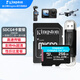 金士頓（Kingston）大疆pocket3 Action4 5pro存儲卡無(wú)人機TF卡MicroSD監控攝像運動(dòng)相機行車(chē)記錄儀高速內存卡U3V30A2 SDCG4/256GB配雙接口USB2.0讀卡