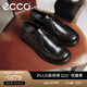 愛(ài)步（ECCO）樂(lè )福鞋 男士商務(wù)英倫正裝皮鞋男鞋增高 都市首爾522374 黑色52237401001 42