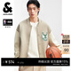 杰克·瓊斯（JACK&JONES）26年新款外套男裝春秋季NBA聯(lián)名款雄鹿隊潮流寬松棒球服休閑夾克 E11卡其色 XL （185）