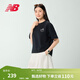 NEW BALANCE NB官方夏季男女款休閑舒適百搭圓領(lǐng)短袖 BK AMT52351 L