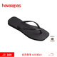 havaianas哈唯納Square方頭女士海邊沙灘人字拖時(shí)尚外穿海灘拖鞋 0090-火耀黑 39 39/40巴西碼
