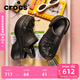 卡駱馳（CROCS）2026春季新款復古花簇小鯨魚(yú)洞洞鞋時(shí)尚百搭花園鞋女鞋|213120 黑色-001 39 (250mm)