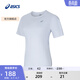 亞瑟士ASICS女子運動(dòng)T恤舒適透氣跑步短袖 2012D144-001 白色 L