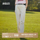 AIGLE艾高長(cháng)褲子春夏經(jīng)典款DFT速干透汽吸濕戶(hù)外休閑直筒修身女 貂杏色 BC632 38