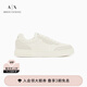 ARMANI EXCHANGE/阿瑪尼春夏新款男士低幫拼接壓花休閑板鞋運動(dòng)鞋 M0348-米白色 42