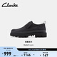 Clarks其樂(lè )輕酷系列男鞋英倫風(fēng)通勤百搭舒適透氣休皮鞋男士休閑鞋 黑色 261760877 43