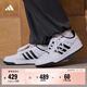 adidas ENTRAP美式校園風(fēng)運動(dòng)少年感復古籃球風(fēng)板鞋男女阿迪達斯   白色/黑色   41