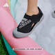 adidas「小浮艇」ALTAVENTURE魔術(shù)貼涼鞋男嬰童阿迪達斯輕運動(dòng) 黑色/白色   21