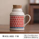 SZ復古小暖壺家用帶蓋泡茶壺茶具套裝辦公室大容量創(chuàng  )意陶瓷燜茶杯 千佛小暖壺
