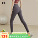 安德瑪（Under Armour）緊身褲女褲 Meridian訓練健身快干透氣瑜伽褲運動(dòng)跑步長(cháng)褲1382528 1382528-057 M