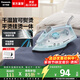松下（Panasonic）【燙衣神器】電熨斗 大功率家用小型拼豆熨斗 手持式蒸汽迷你掛燙機便攜式旅行出差熨燙機干濕兩用 淡雅藍【1300W+5檔調溫】M105