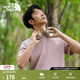 北面（The North Face）短袖T恤情侶款純棉戶(hù)外半袖百搭舒適透氣|8EYB 0SO/粉色 M /170