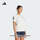 adidas波士頓馬拉松系列速干跑步運動(dòng)針織短袖T恤女新款阿迪達斯   漢玉白/黑色   S