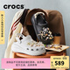 卡駱馳（CROCS）檀健次同款經(jīng)典泡芙洞洞鞋|207521 黑色-001 36/37(220mm)